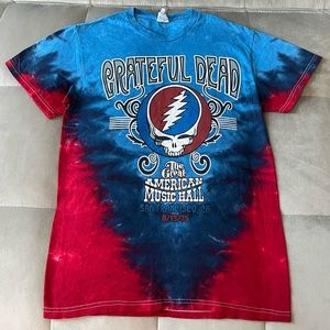 Grateful Dead Shirt Retro Tie Dye Delta Pro Weight Size Small